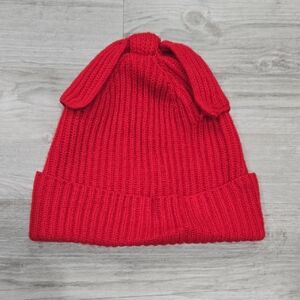 Kate Spade Red Knit Hat